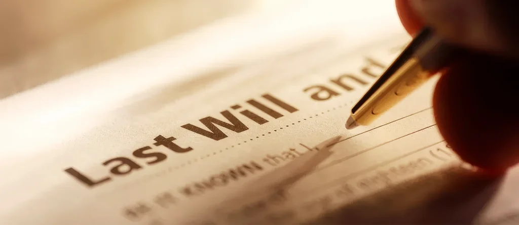 Estate planning: Wills