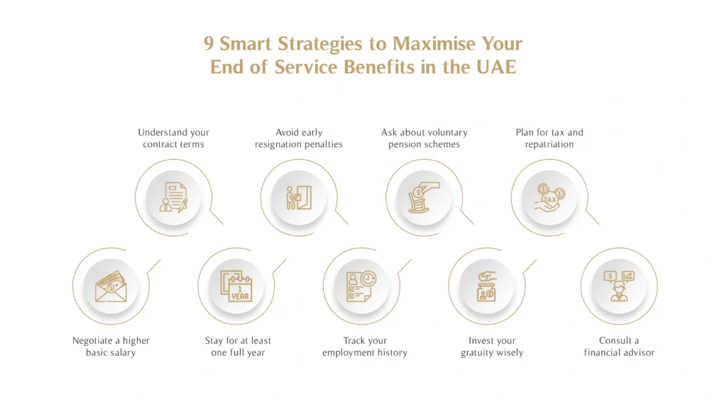 9 Smart Strategies to Maximise Your End of Service Benefits in the UAE